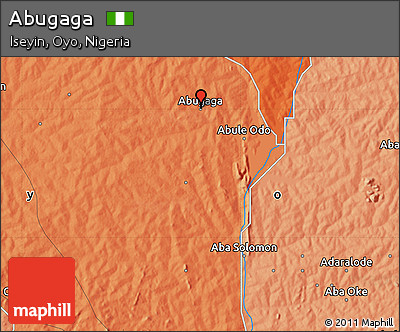 Political Map of Abugaga