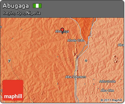 Political Map of Abugaga