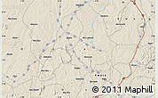 Shaded Relief Map of the area around 8° 2' 17" N, 4° 19' 30" E