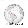 Outline Map of the Area around 8° 2' 17" N, 55° 10' 29" W, rectangular outline