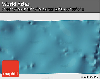 Satellite 3D Map of the Area around 8° 2' 17" N, 57° 1' 29" E