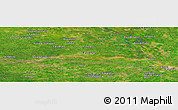 Satellite Panoramic Map of the area around 8° 2' 17" N, 67° 55' 30" W
