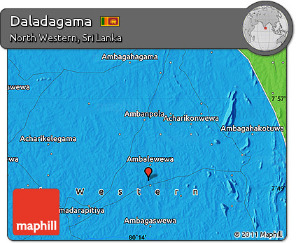 Political Map of Daladagama