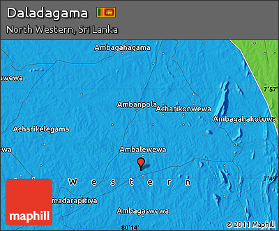 Political Map of Daladagama