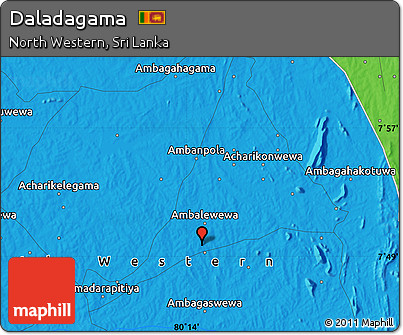 Political Map of Daladagama
