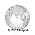 Outline Map of the Area around 8° 2' 17" N, 82° 31' 30" E, rectangular outline