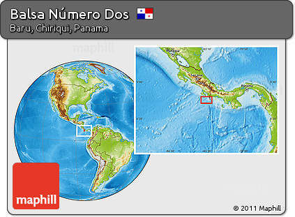 Physical Location Map of Balsa Número Dos