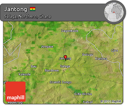 Satellite 3D Map of Jantong