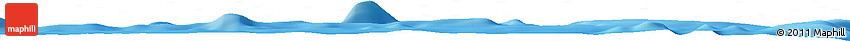 Shaded Relief Horizon Map of the Area around 8° 33' 36" N, 104° 28' 29" W Shaded Relief Horizon Map of the Area around 8° 33' 36" N, 104° 28' 29" W