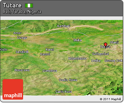 Satellite Panoramic Map of Tutare