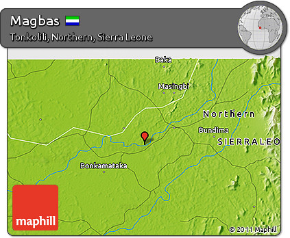 Physical 3D Map of Magbas