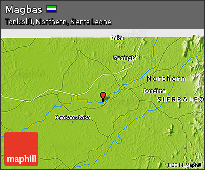 Physical 3D Map of Magbas
