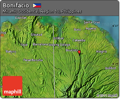 Bonifacio Misamis Occidental Map Free Satellite Map Of Bonifacio