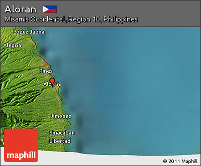 Aloran Misamis Occidental Map Free Satellite 3D Map Of Aloran