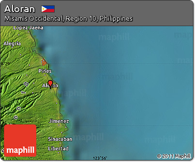 Aloran Misamis Occidental Map Free Satellite Map Of Aloran