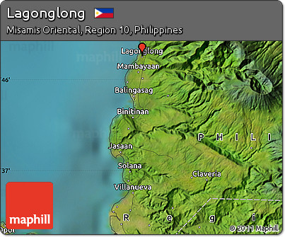 Satellite Map of Lagonglong