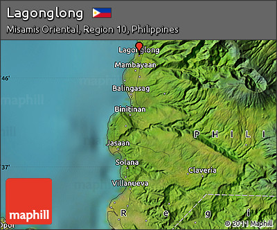 Satellite Map of Lagonglong
