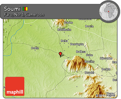 Physical 3D Map of Soumi