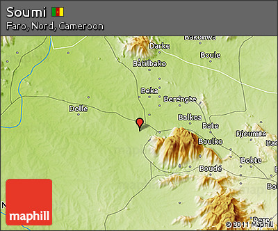 Physical 3D Map of Soumi