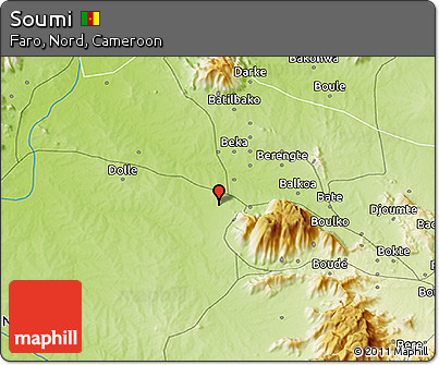 Physical 3D Map of Soumi