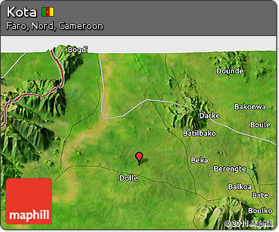 Satellite 3D Map of Kota
