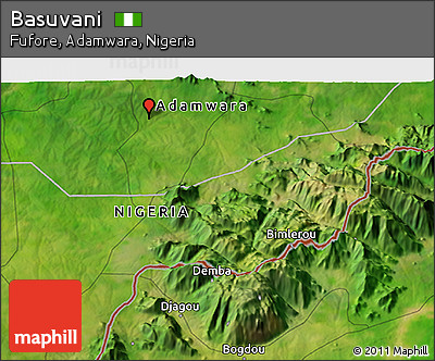Satellite 3D Map of Basuvani