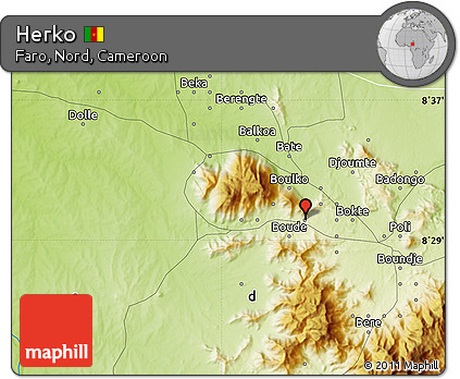 Physical Map of Herko