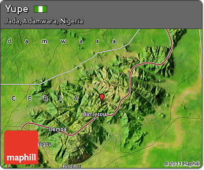Satellite Map of Yupe