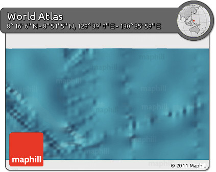 Satellite 3D Map of the Area around 8° 33' 36" N, 130° 7' 30" E