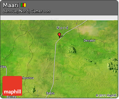 Satellite 3D Map of Maari