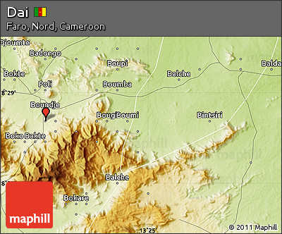 Physical Map of Dai