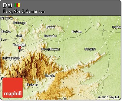 Physical Map of Dai