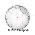 Outline Map of the Area around 8° 33' 36" N, 146° 7' 30" W, rectangular outline