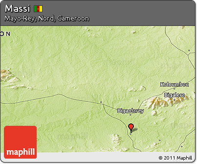 Physical 3D Map of Massi