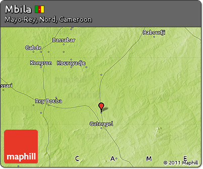 Physical Map of Mbila
