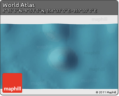 Satellite 3D Map of the Area around 8° 33' 36" N, 159° 1' 30" E