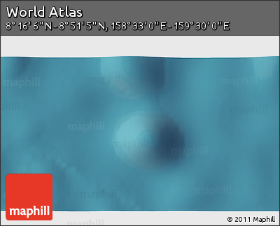 Satellite 3D Map of the Area around 8° 33' 36" N, 159° 1' 30" E