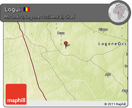 Physical 3D Map of Logui