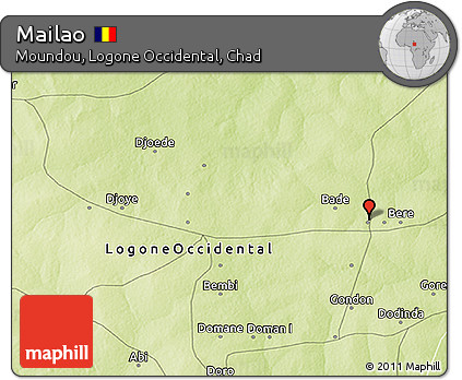 Physical 3D Map of Mailao
