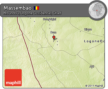 Physical 3D Map of Massembao