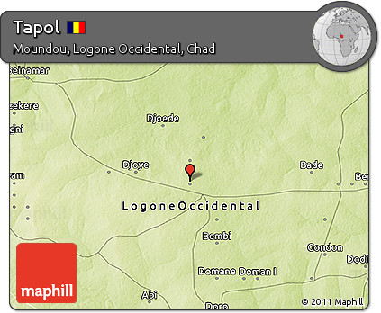 Physical 3D Map of Tapol