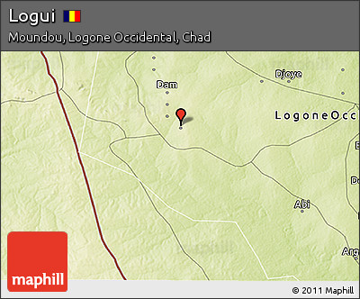 Physical 3D Map of Logui