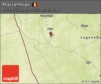 Physical 3D Map of Massembao