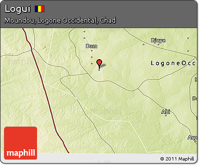 Physical 3D Map of Logui