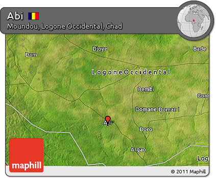 Satellite 3D Map of Abi