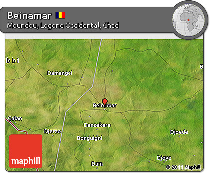 Satellite 3D Map of Beinamar
