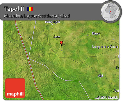 Satellite 3D Map of Tapol II