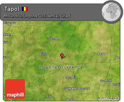 Satellite 3D Map of Tapol
