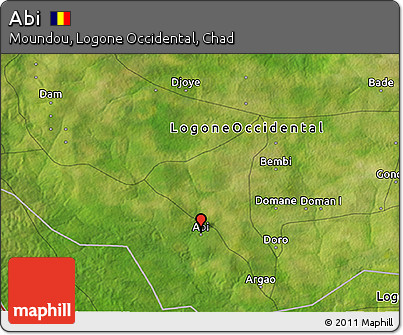 Satellite 3D Map of Abi
