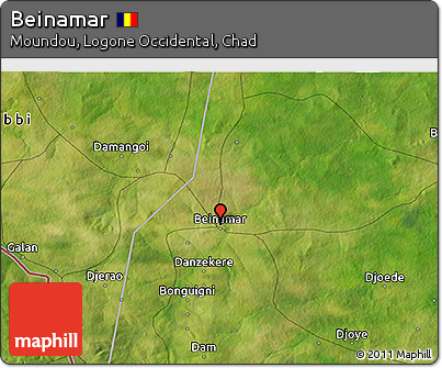 Satellite 3D Map of Beinamar